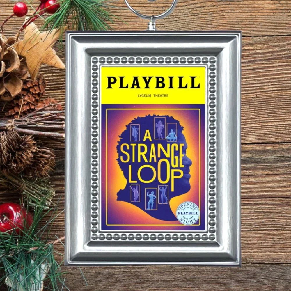 A Strange Loop Broadway Musical Playbill Christmas‎ Tree Ornament